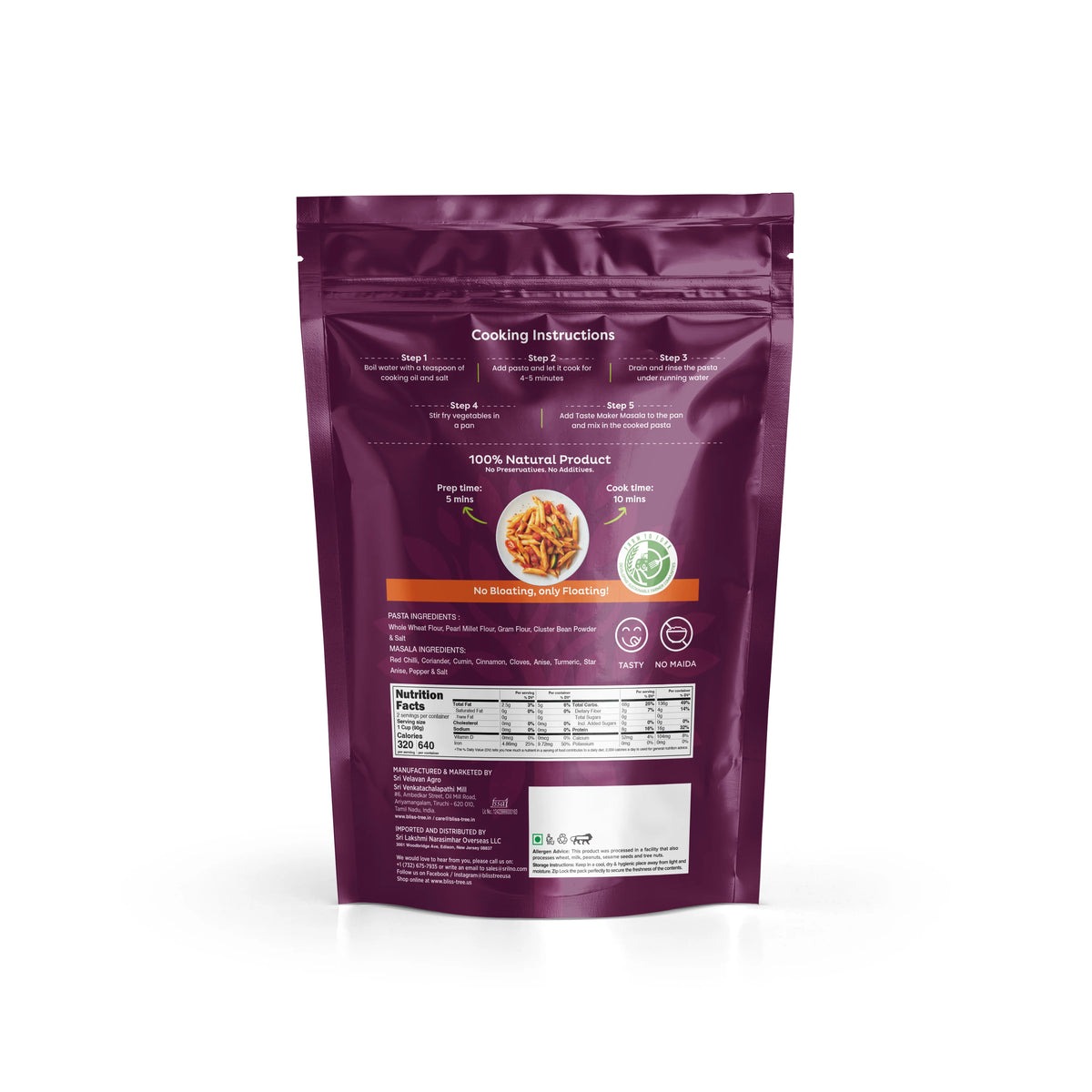 Pearl Millet Penne