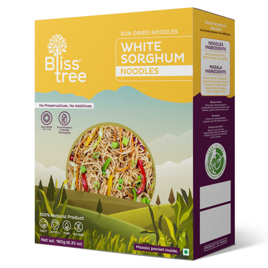 Sun Dried White Sorghum Noodles