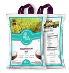 Sona Masoori Rice - Semi-polished/Single-polished