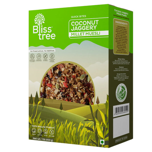 Coconut Jaggery Millet Muesli